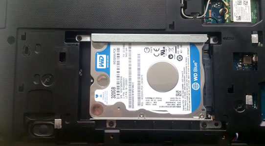 Ремонт жесткого диска ноутбука - Siemens
